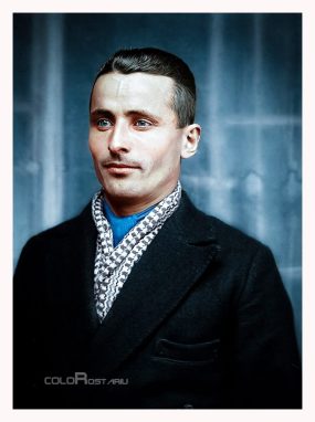 A-handsome-Romanian-man-of-the-1940-s-fashion-romania-colored-photo